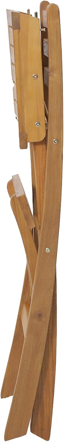Tundra Outdoor Foldable Wood Barstool Set