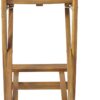 Tundra Outdoor Foldable Wood Barstool Set