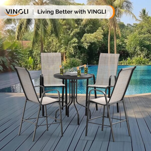 81Hx4p4k93L._AC_SL1500_.jpg Set of 2 Stackable Outdoor Bar Stools