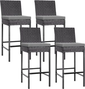 81KpV1pR0dL._AC_SL1500_.jpg Outdoor Wicker Barstool 4 Packs