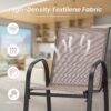Outdoor Bar Height Stools Set of 4