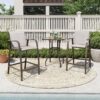 Outdoor Bar Stools Set of 2